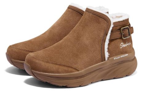(WMNS) Skechers D'lux Walker 'Brown' 167208-BRN sold by KicksCrew