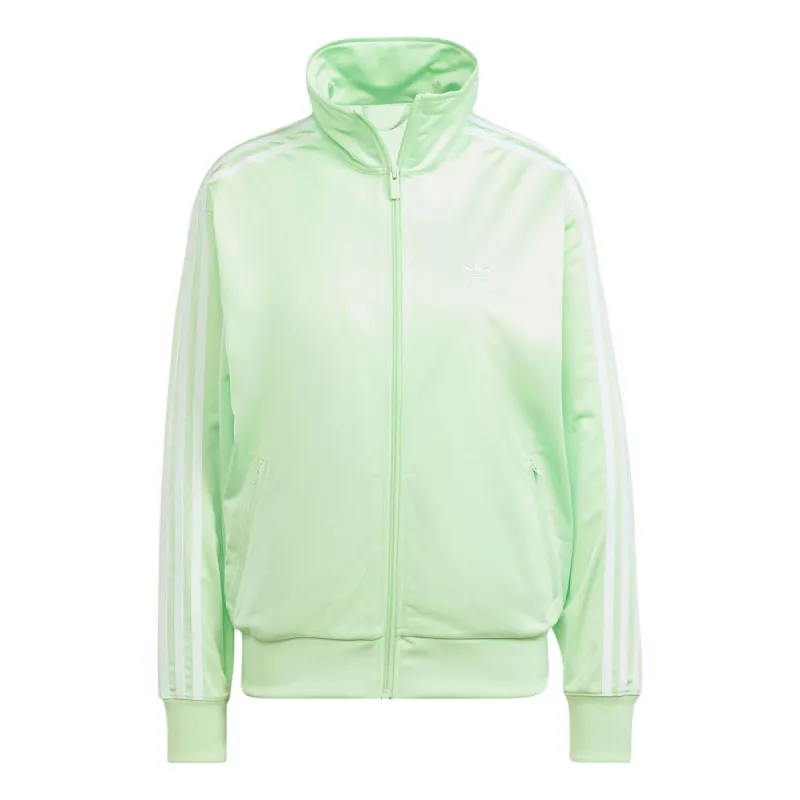 (WMNS) adidas Adicolor Classics Loose Firebird Track Jacket 'Neon Green' IP0614 sold by KicksCrew