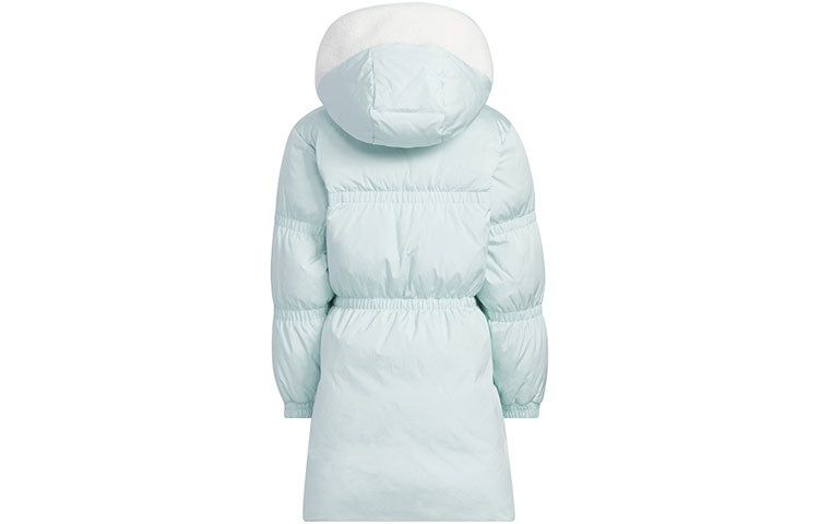 (PS) adidas Originals Hooded Long Down Jacket 'Green' IQ1362 sold by KicksCrew product image thumbnail 2