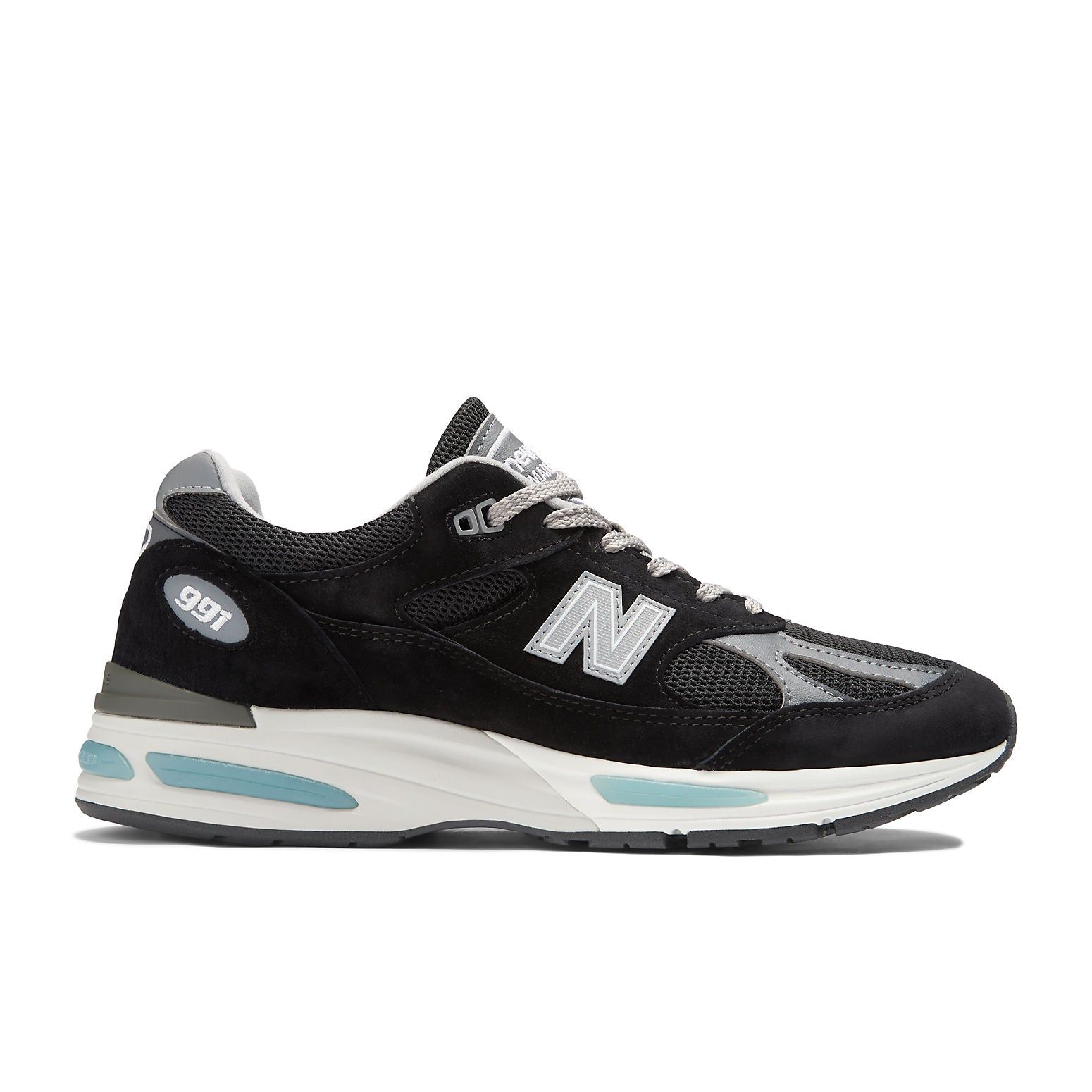 New Balance 991v2 Made In England 'Black' U991BK2 sold by KicksCrew product image thumbnail 2