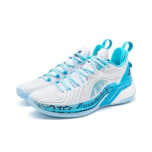 Xtep JLIN3 Jeremy Lin 'White Blue' 977219120008-BLU sold by KicksCrew