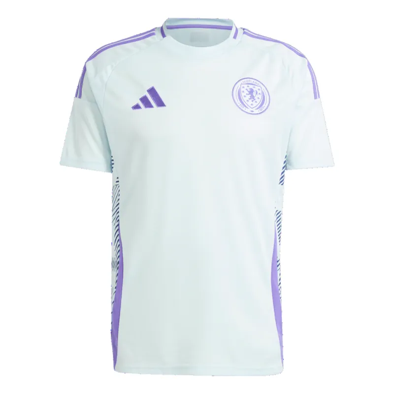 adidas Scotland 24 Away Soccer Jersey 'Almost Blue' IP8365 sold by KicksCrew