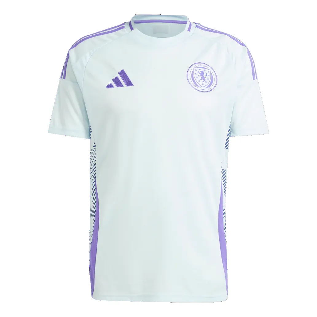 adidas Scotland 24 Away Soccer Jersey 'Almost Blue' IP8365 sold by KicksCrew