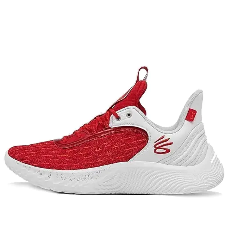 Curry Brand Curry Flow 9 Team 'White Red' 3025631-100 sold by KicksCrew