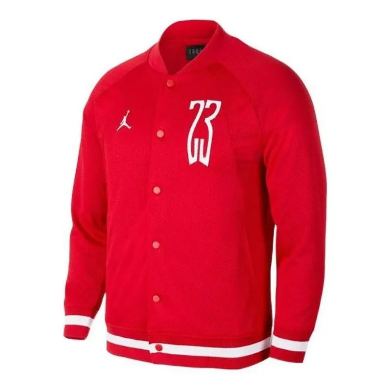 Air Jordan 14 Retro Last Shot Mesh Bomber Jacket 'Red White' AQ0617-687 sold by KicksCrew