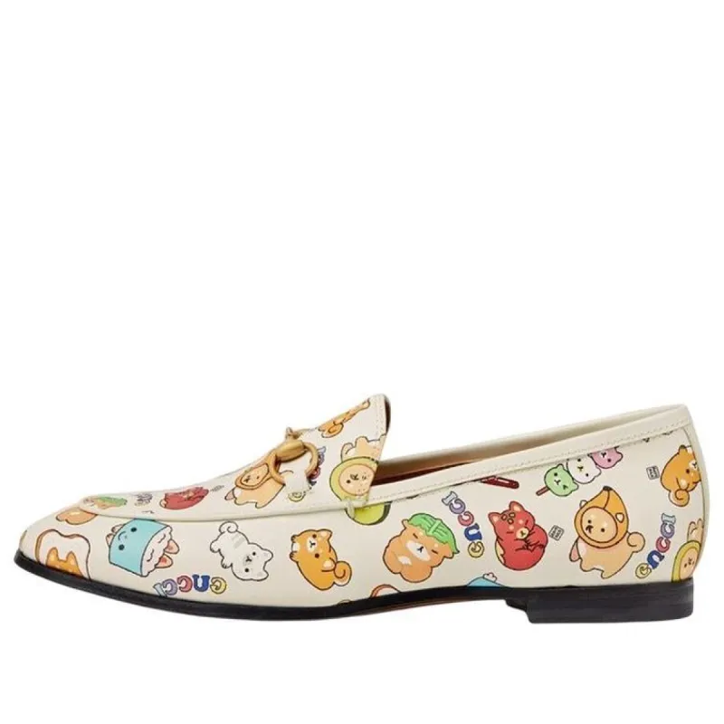 (WMNS) GUCCI Jordaan Loafer 'Beige Multi' 737548-AABXY-9253 sold by KicksCrew