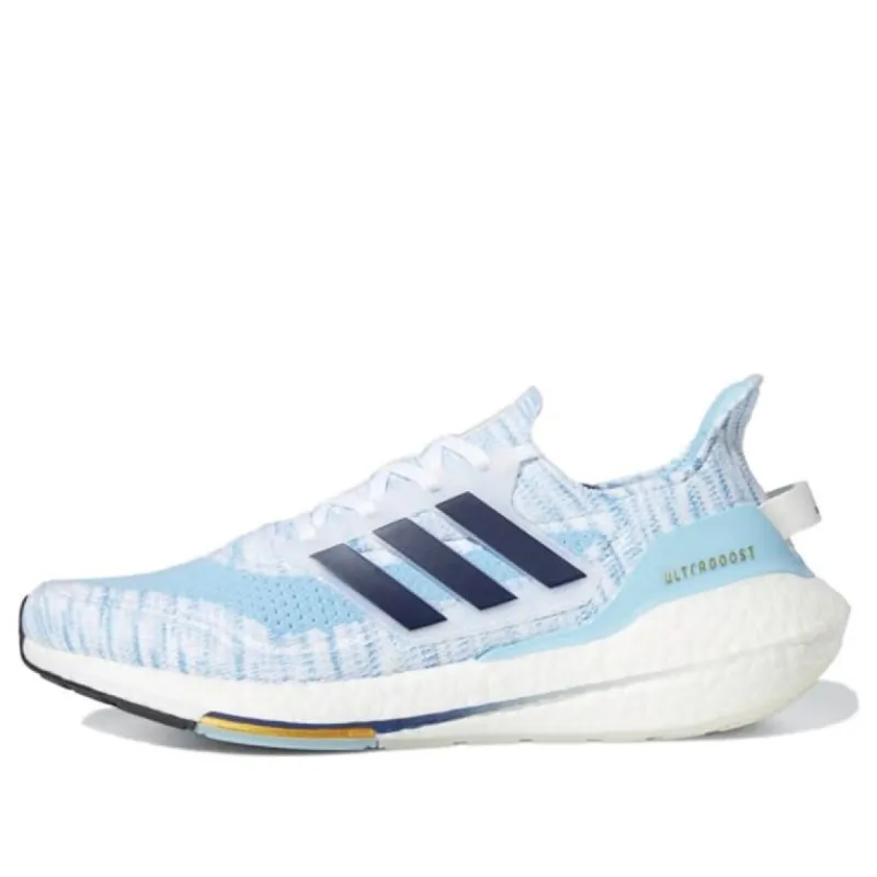 adidas UltraBoost 21 'White Clear Blue' GZ7120 sold by KicksCrew