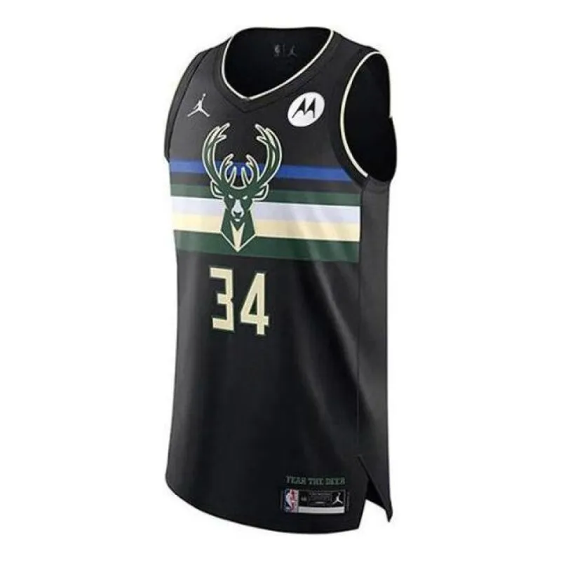 Air Jordan x NBA Milwaukee Bucks 21-22 Jerseys 'Giannis Antetokounmpo 34' CV8859-015 sold by KicksCrew