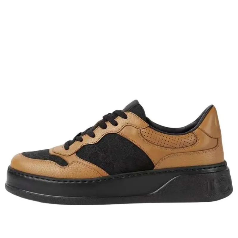 Gucci Lace Up Sneaker 'GG Embossed - Camel' 669582-AABNM-9770 sold by KicksCrew