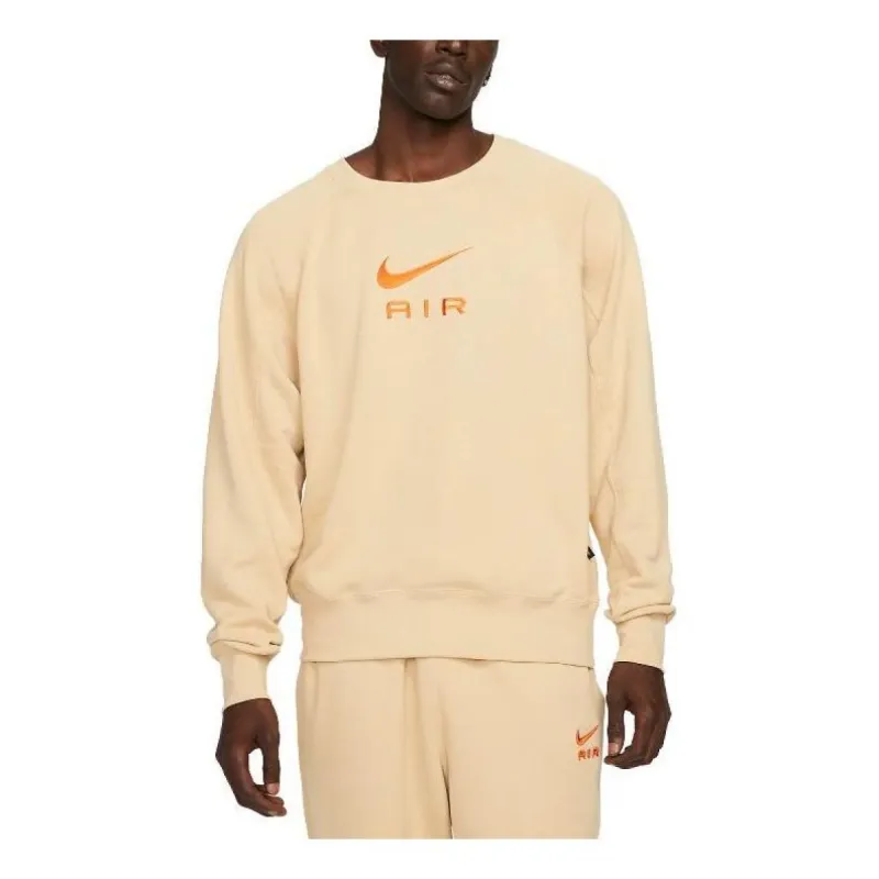 Nike Sportswear Air French Terry Crew 'Safety Orange' DV9829-252 sold by KicksCrew