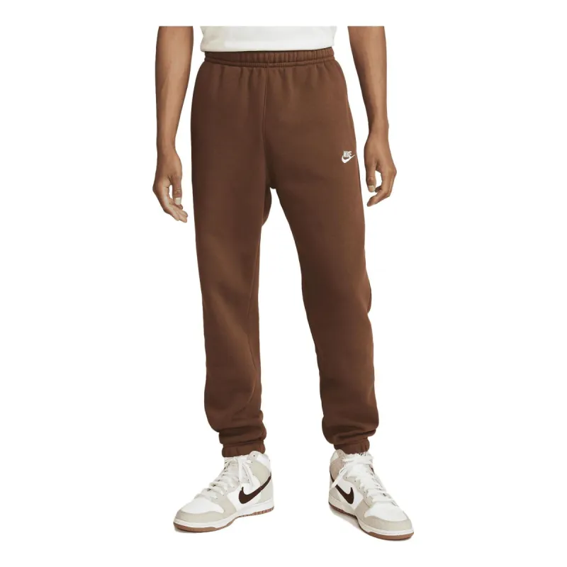 Nike Sportswear Club Fleece Pants 'Brown' BV2737-259 sold by KicksCrew