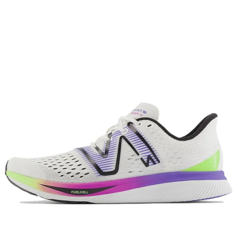 (WMNS) New Balance FuelCell SuperComp Pacer Shoes 'White Indigo Thirty Watt' WFCRRCM sold by KicksCrew