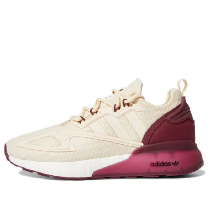 (WMNS) Adidas ZX 2K Boost 'White Victory Crimson' GY5810 sold by KicksCrew