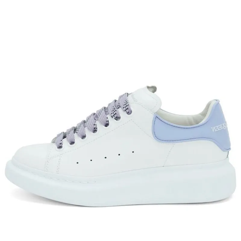 (WMNS) Alexander McQueen Oversized Sneaker 'White Lavender' 621056WHXMT9662 sold by KicksCrew