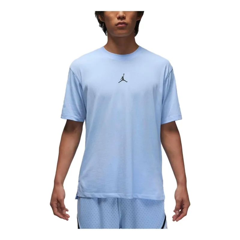 Air Jordan Sport Dri-FIT Logo T-Shirt 'Royal Tint Black' DH8922-425 sold by KicksCrew