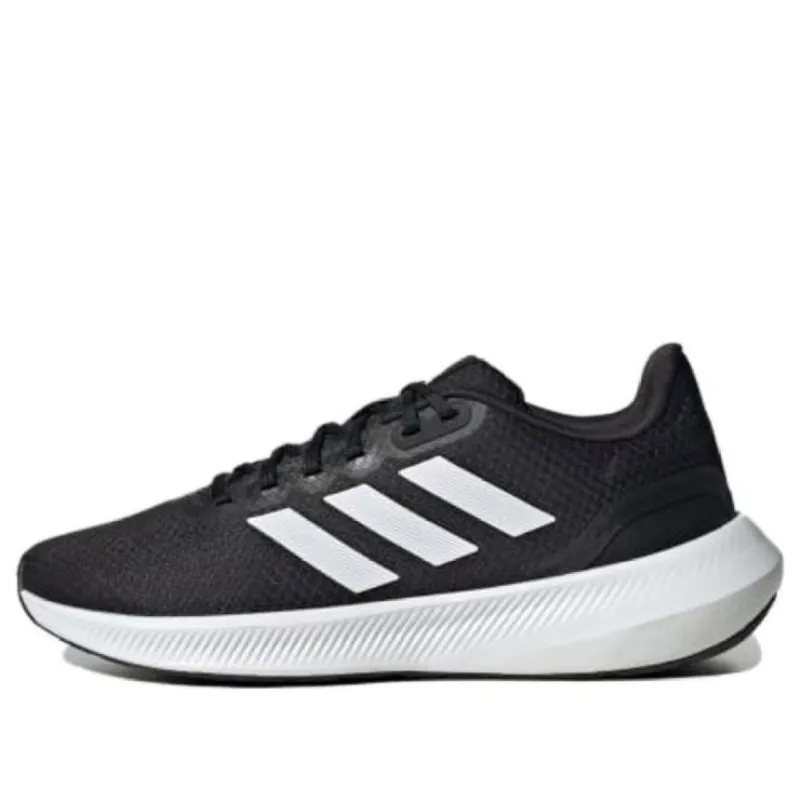 (WMNS) Adidas RunFalcon Wide 3 Running Shoes 'Core Black Cloud White' HP6652 sold by KicksCrew