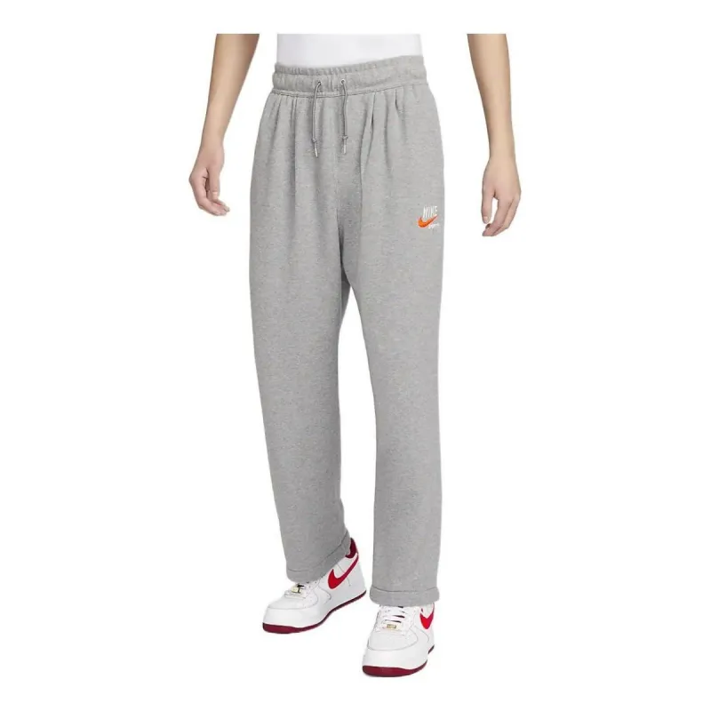 Nike Sportswear Trends fleece pants 'Grey' DX8186-091 sold by KicksCrew