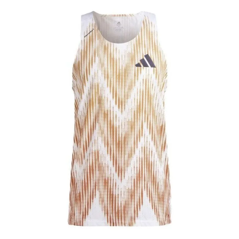 adidas Adizero Grant Holloway Signature Singlet 'White' HZ0171 sold by KicksCrew