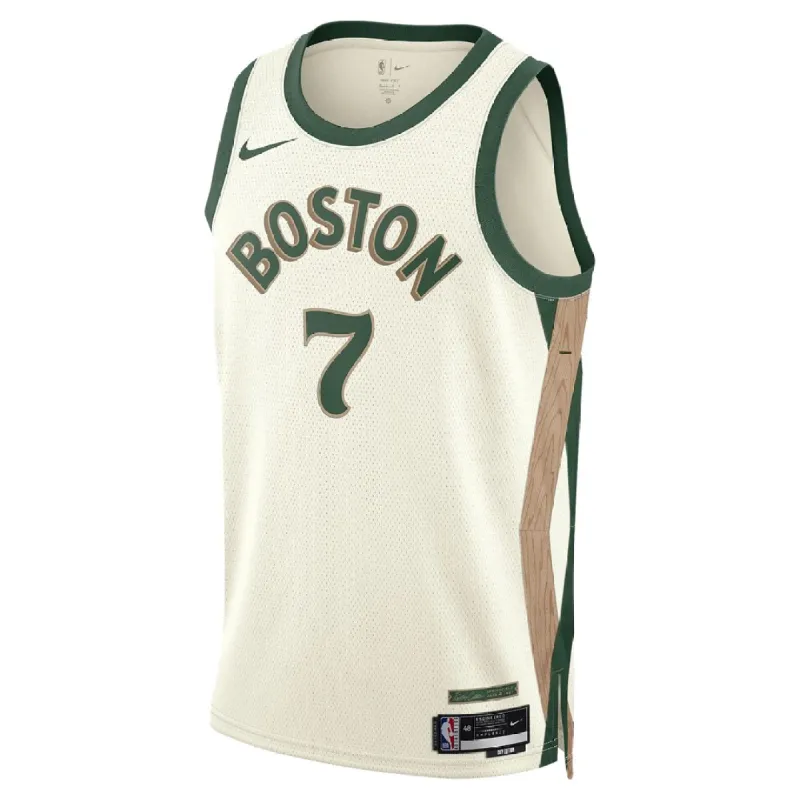 Nike Dri-FIT NBA Swingman Jersey 2023/24 City Edition 'Boston Celtics Jaylen Brown' DX8488-135 sold by KicksCrew