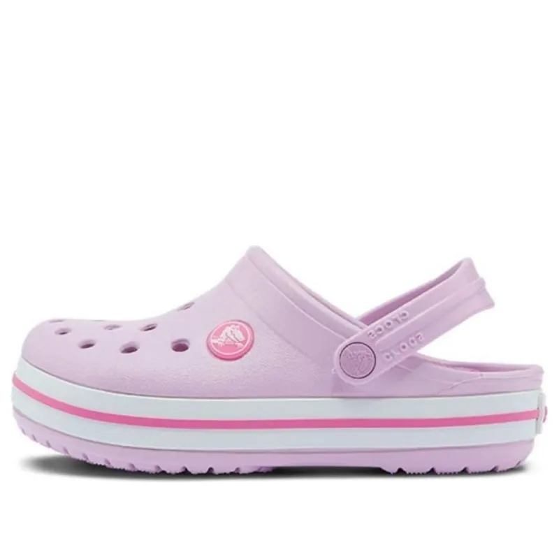 (GS) Crocs Crocband Clogs 'Pink White' 207005-6GD sold by KicksCrew