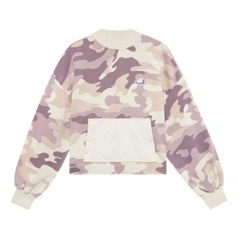 (WMNS) New Balance Athletics Fashion Print Fleece 'White Multi' WT23526-WM sold by KicksCrew