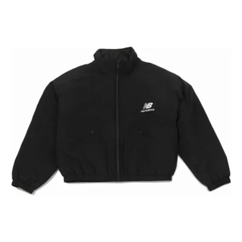 (WMNS) New Balance Athletics Winterized Padded Jacket 'Black' WJ13504-BK sold by KicksCrew