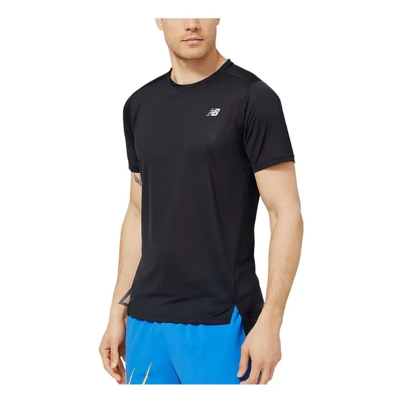 New Balance Accelerate Short Sleeve T-shirt 'Black' MT23222-BK sold by KicksCrew