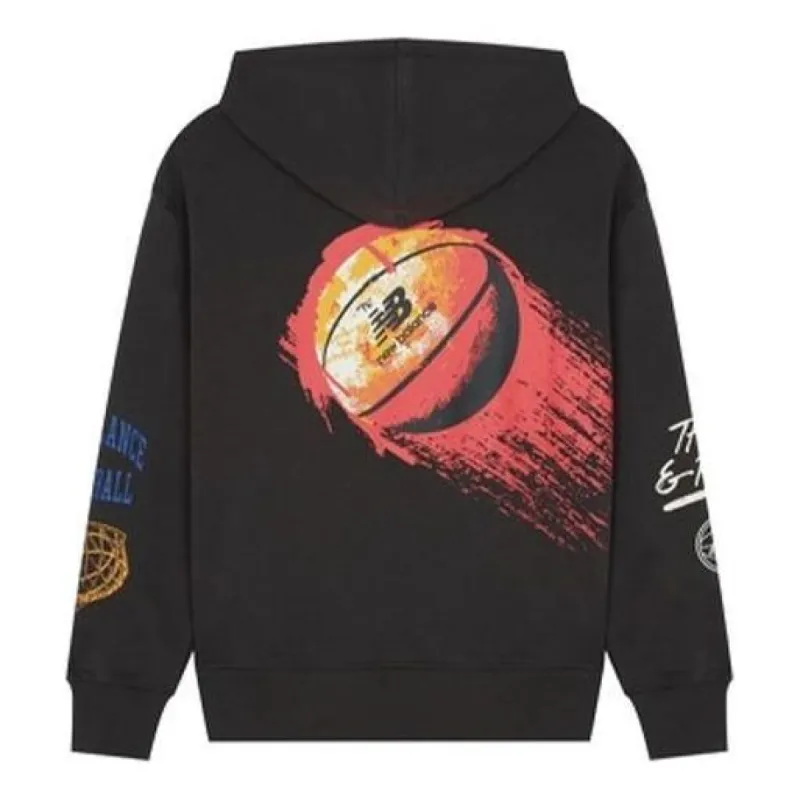 New Balance Hoops Merged Eras Sweat Hoodie 'Phantom' MT21592-PHM sold by KicksCrew