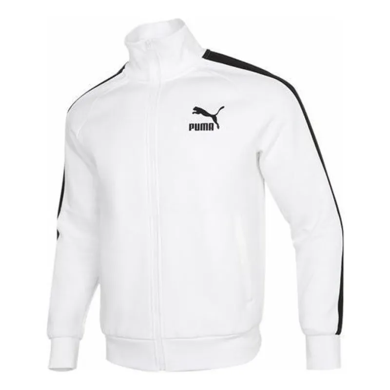 Puma Archive T7 Track Jacket 'White Black' 531377-02 sold by KicksCrew