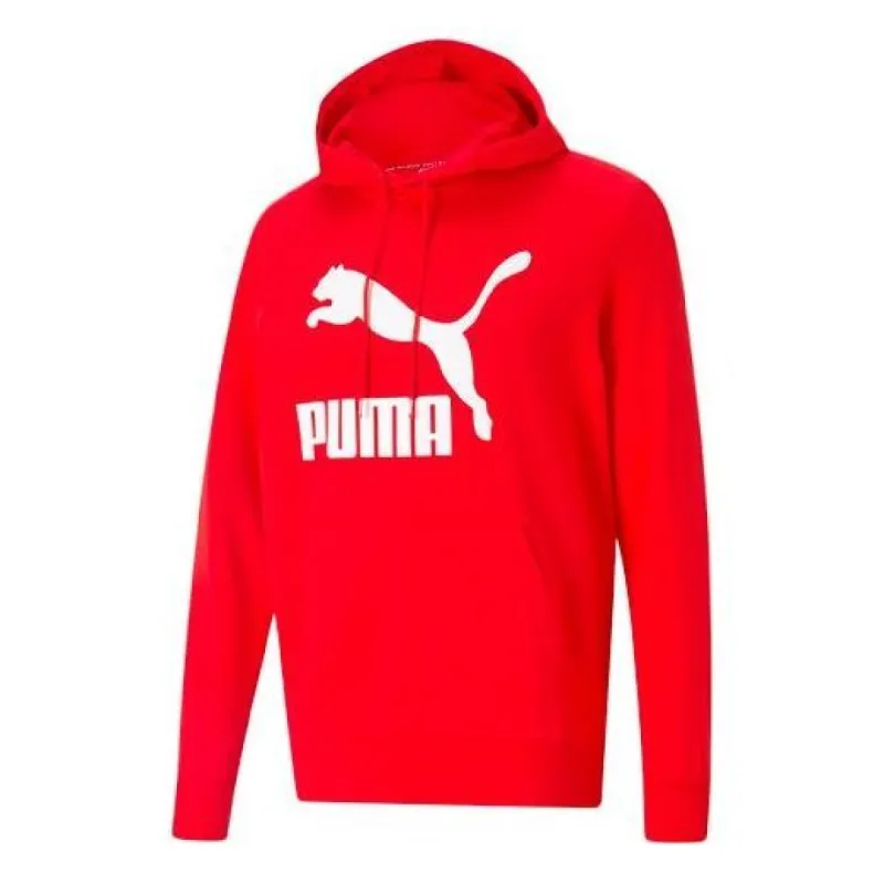 Puma Essentials Fleece Hoodie 'Red White' 531369-11 sold by KicksCrew