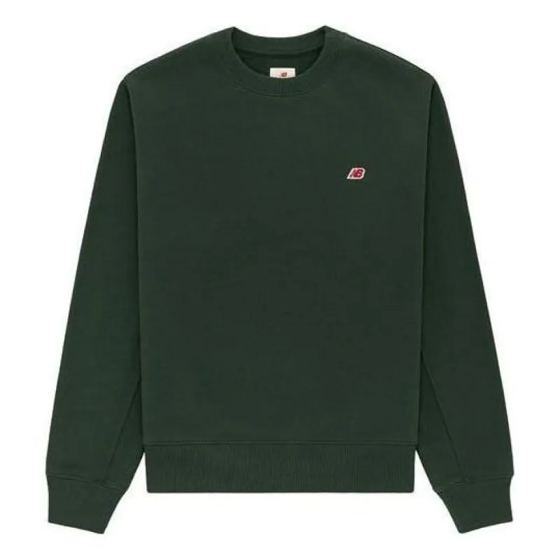 New Balance MADE in USA Core Crewneck Sweatshirt 'Midnight Green' MT21541-MTN sold by KicksCrew