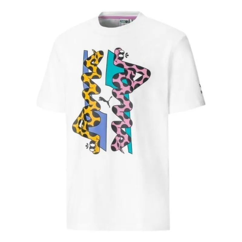 Puma X Aka Boku T-Shirt 'White' 530222-02 sold by KicksCrew