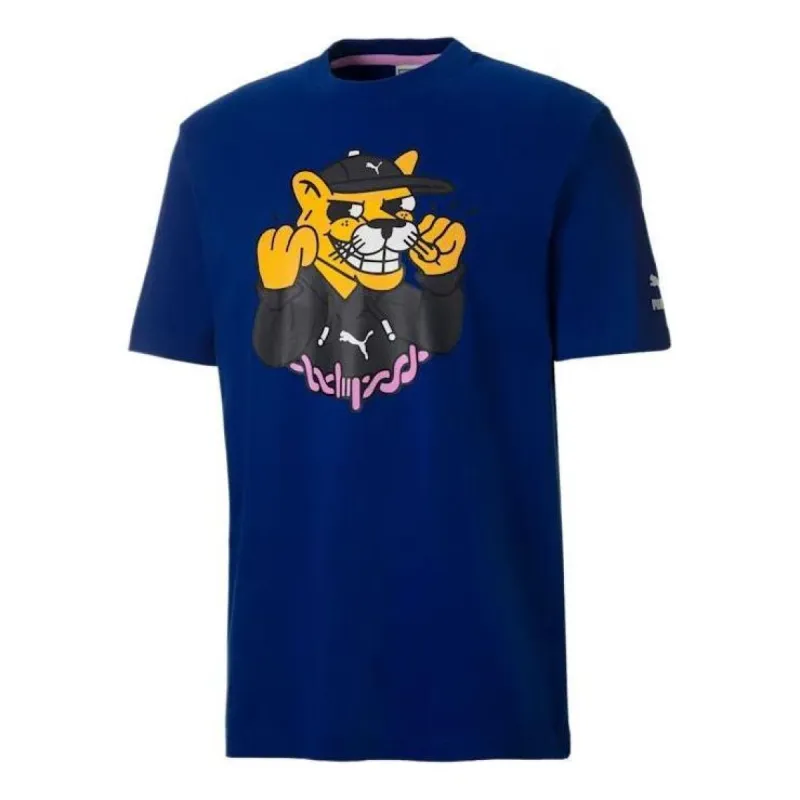 Puma X Aka Boku T-Shirt 'Navy' 530222-82 sold by KicksCrew
