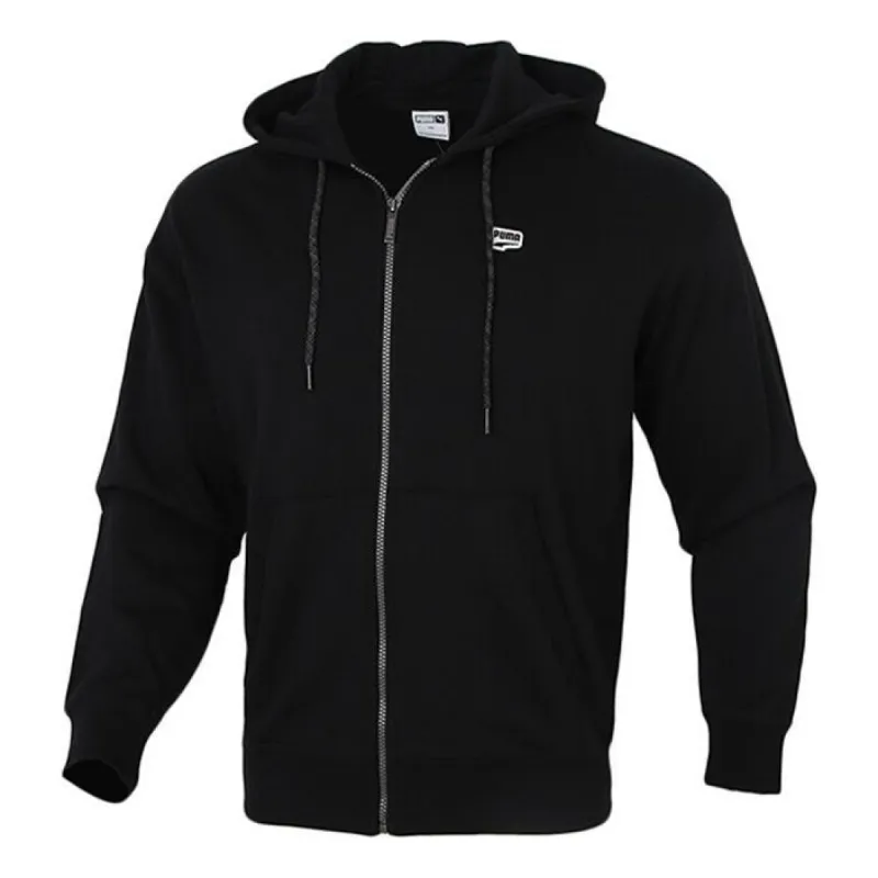 Puma Downtown Full Zip Jacket 'Black' 530164-01 sold by KicksCrew
