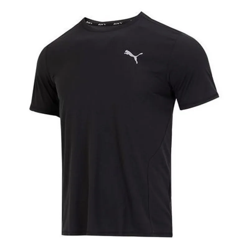 Puma Run Favorite Short Sleeve T-Shirt 'Black' 523685-01 sold by KicksCrew