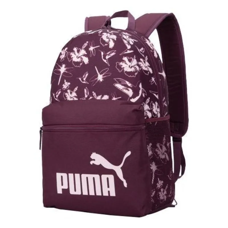 Puma Phase AOP Backpack 'Burgundy' 078046-05 sold by KicksCrew