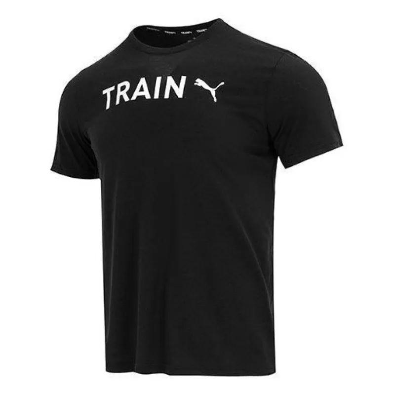 Puma Graphic Train T-Shirt 'Black' 523722-01 sold by KicksCrew