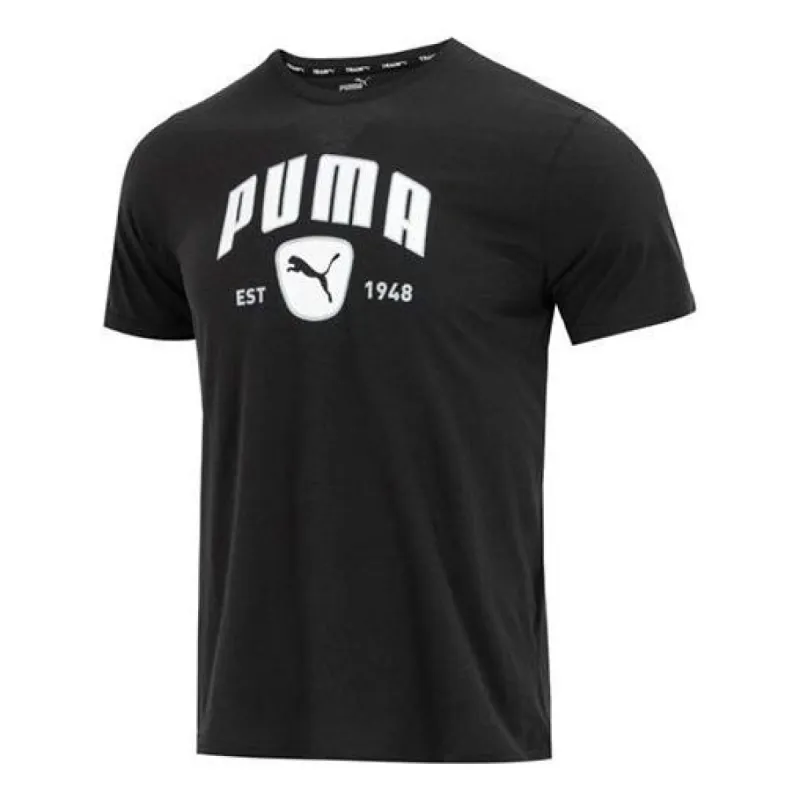 Puma Performance Training Graphic Tee 'Black' 523743-01 sold by KicksCrew