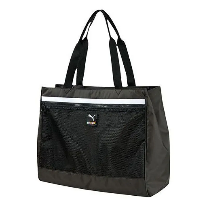 (WMNS) Puma Core Up Tote Bag 'Black' 077953-01 sold by KicksCrew