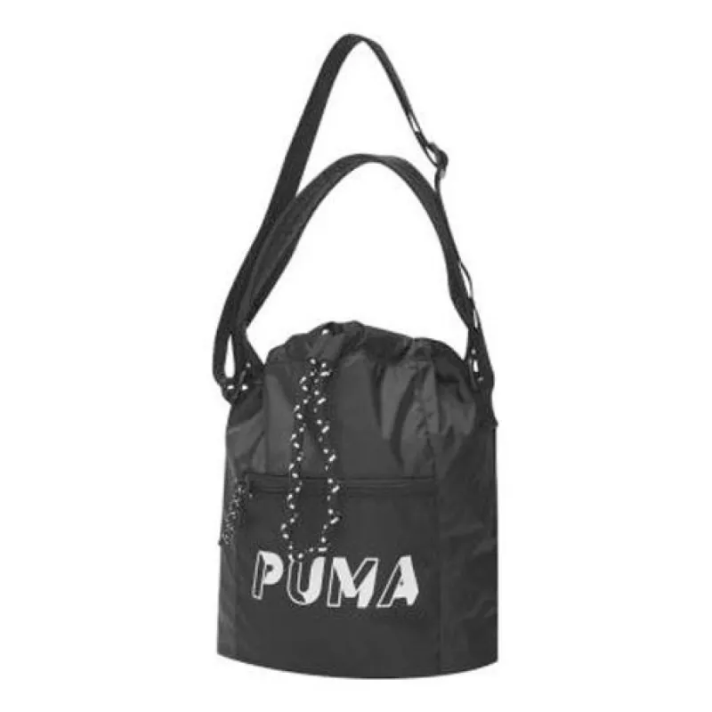 (WMNS) Puma Base Bucket Bag 'Black' 077935-01 sold by KicksCrew