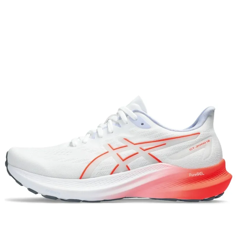 Asics GT-2000 12 'White Sunrise Red' 1011B691-101 sold by KicksCrew