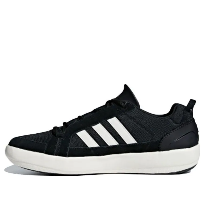adidas Boat Lace DLX Shoes 'Black White' Q21047 sold by KicksCrew
