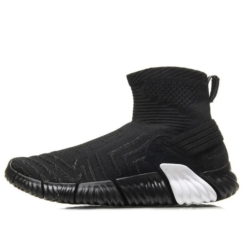 Li-Ning WuKong No Boundry Hi 'Black Grey White' AGLM197-2 sold by KicksCrew