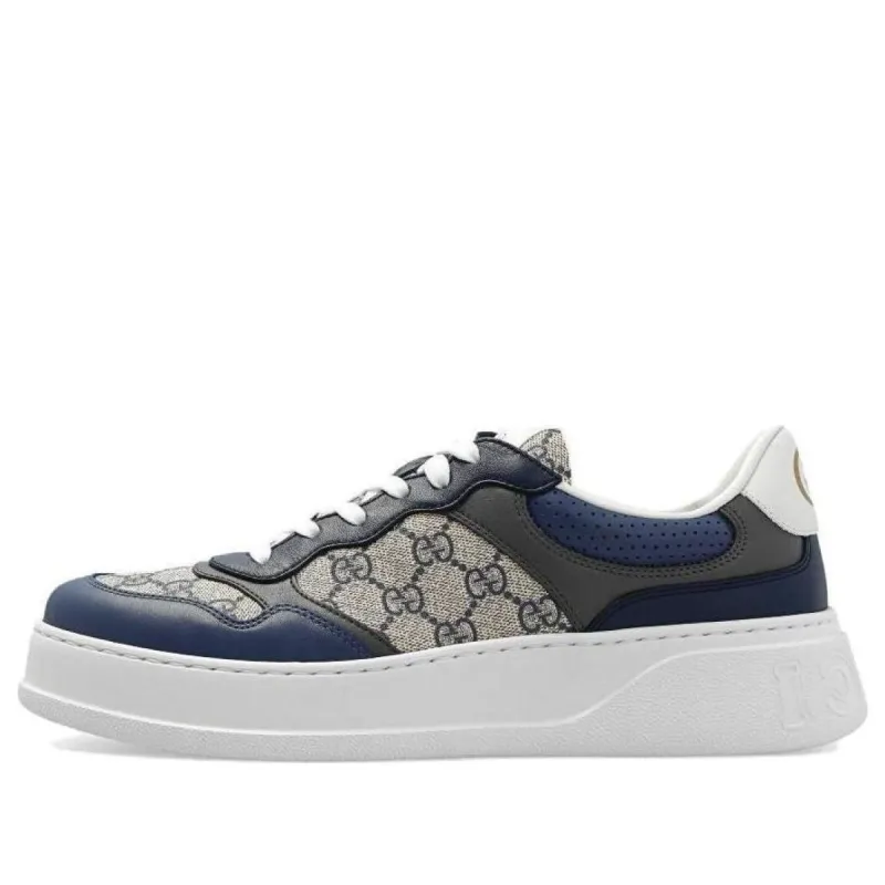GUCCI GG Supreme Sneaker 'Beige Blue' 669582-UPGB0-4273 sold by KicksCrew