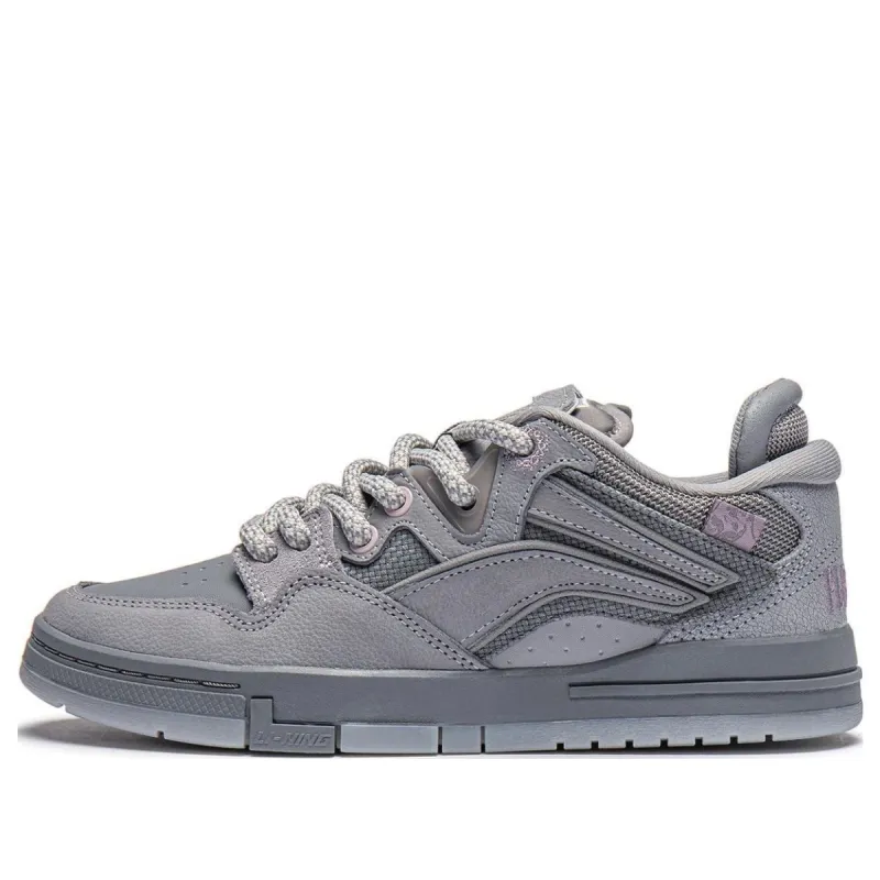 (WMNS) Li-Ning Wave Pro x Pleasures 'Dark Grey' AECT066-2 sold by KicksCrew
