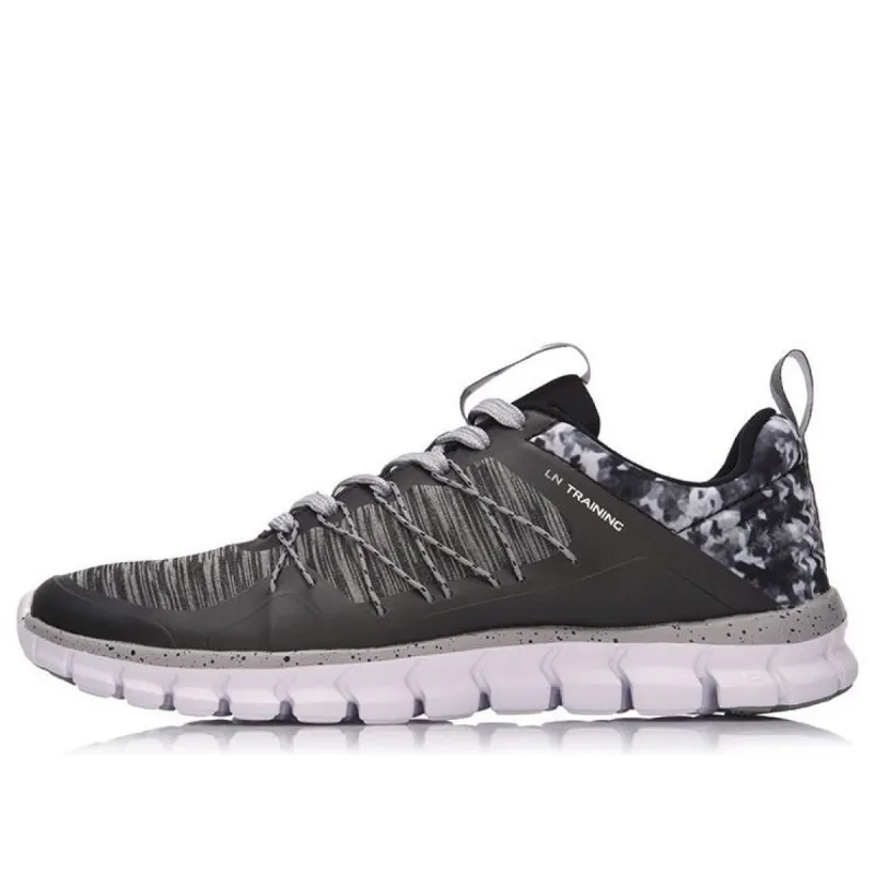(WMNS) Li-Ning 24H Low Training Shoes 'Black Grey' AFHM042-2 sold by KicksCrew