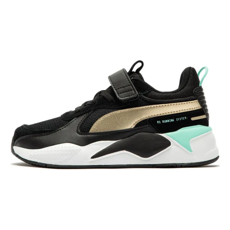 (PS) PUMA RS-X Metallic 'Black Gold' 391985-02 sold by KicksCrew