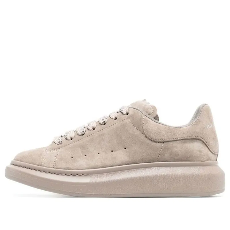 Alexander McQueen Oversized Sneaker 'Beige Suede' 688520WIA532104 sold by KicksCrew