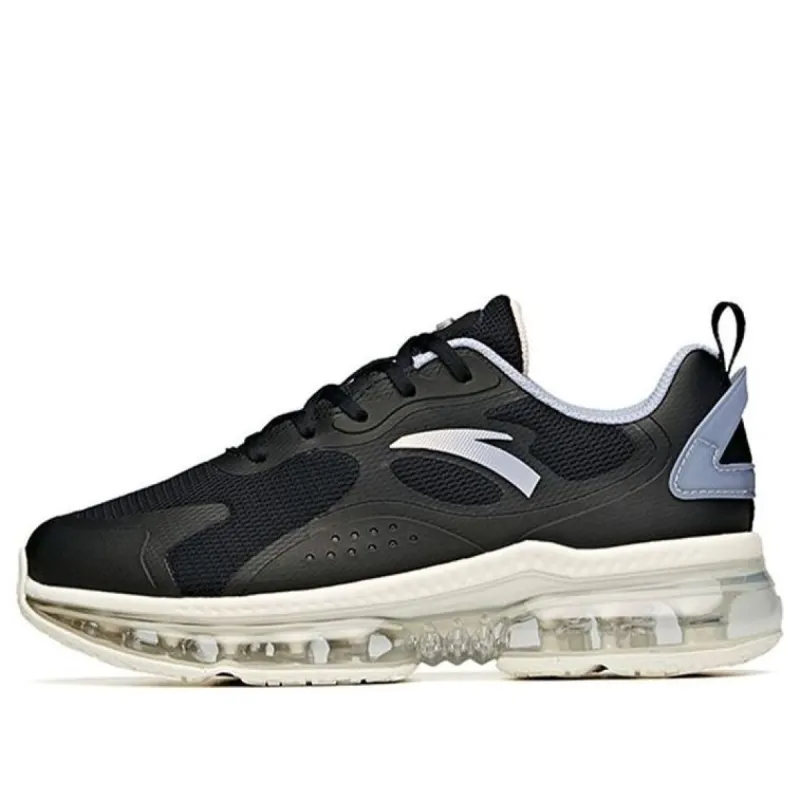 (WMNS) ANTA Running Series Sneakers 'Black Blue White' 922125503-4 sold by KicksCrew