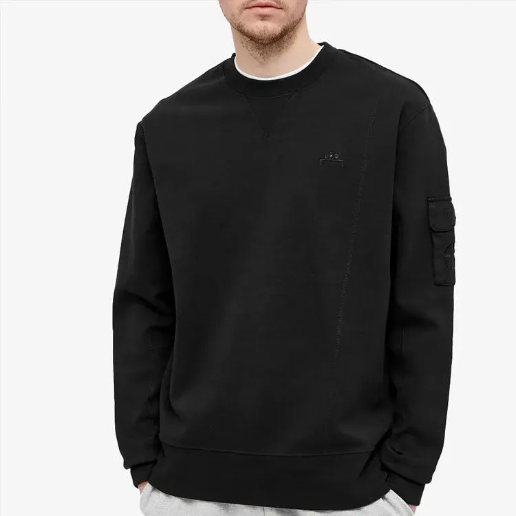 A-COLD-WALL* Essential Compass Pocket Crew Sweatshirt 'Black' ACWMW029-BLACK sold by KicksCrew product image thumbnail 3